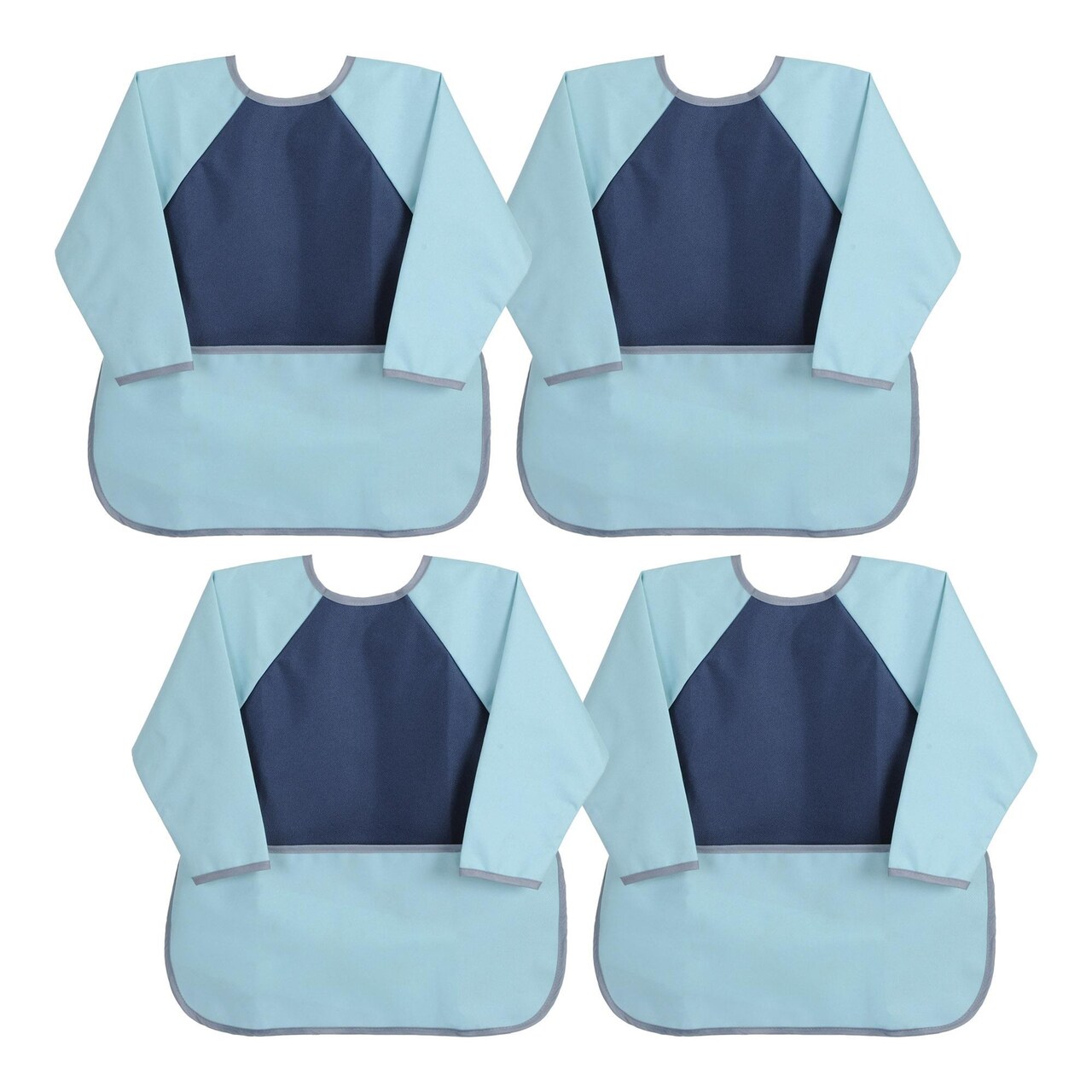 Kaplan Early Learning Company Toddler Long Sleeve Apron - Set of 4